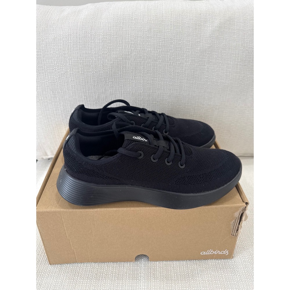 Allbirds Tree Runner Go Mens 12.5 Natural Black Sustainable Sneaker New